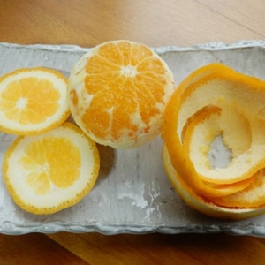 ぱくぱく食べれるオレンジの剥き方♪